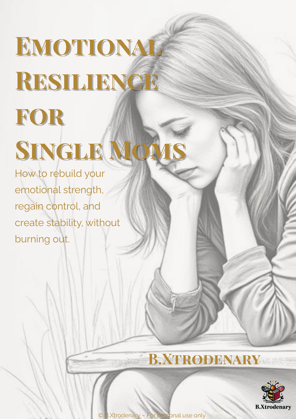 Emotional Resilience for Single Moms | Mindset & Healing Guide | Digital Download
