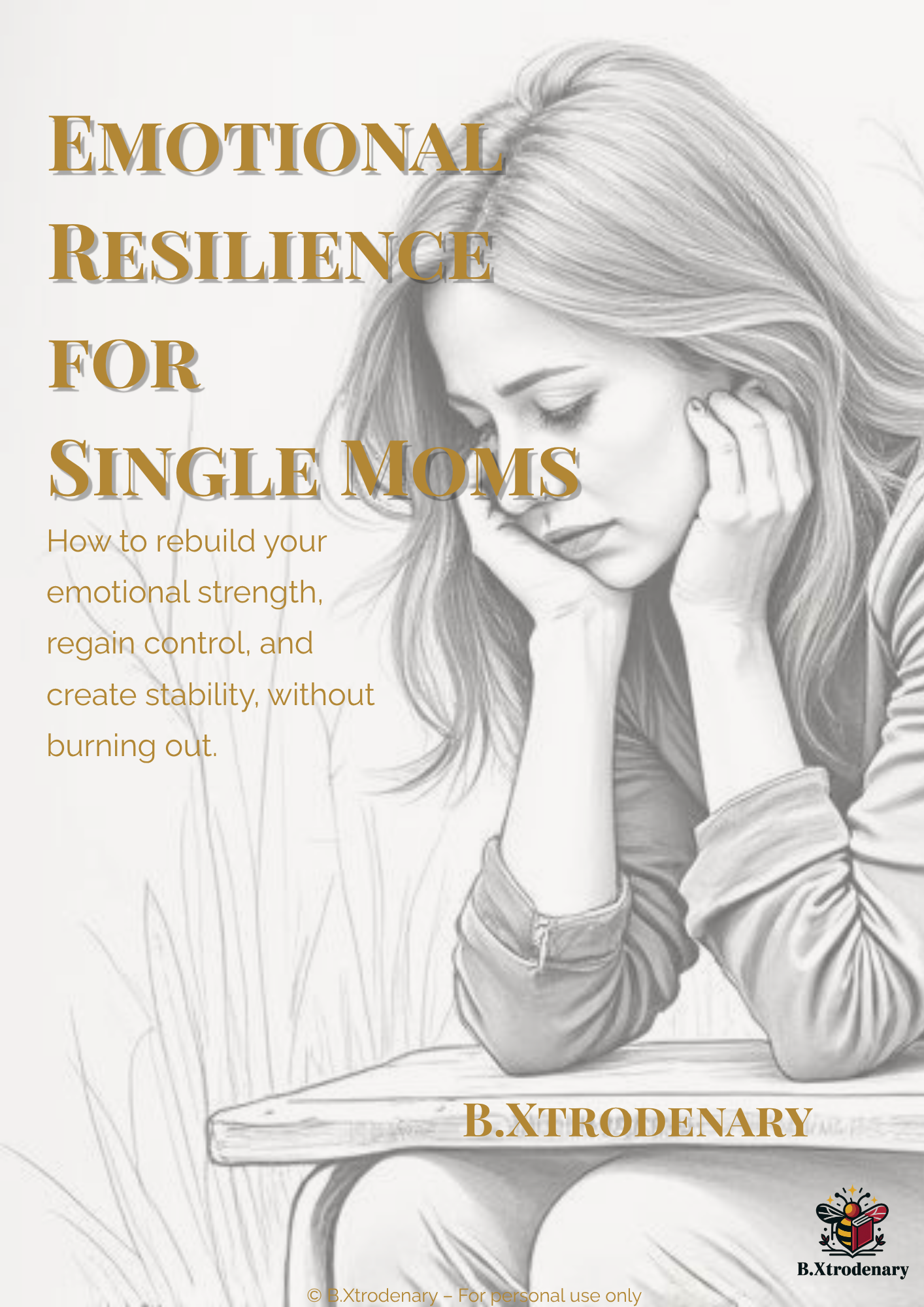 Emotional Resilience for Single Moms | Mindset & Healing Guide | Digital Download