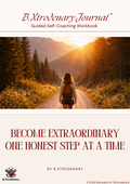 B.Xtrodenary Guided Self-Coaching Workbook | Personal Growth Journal & Reflection Workbook | Digital Download