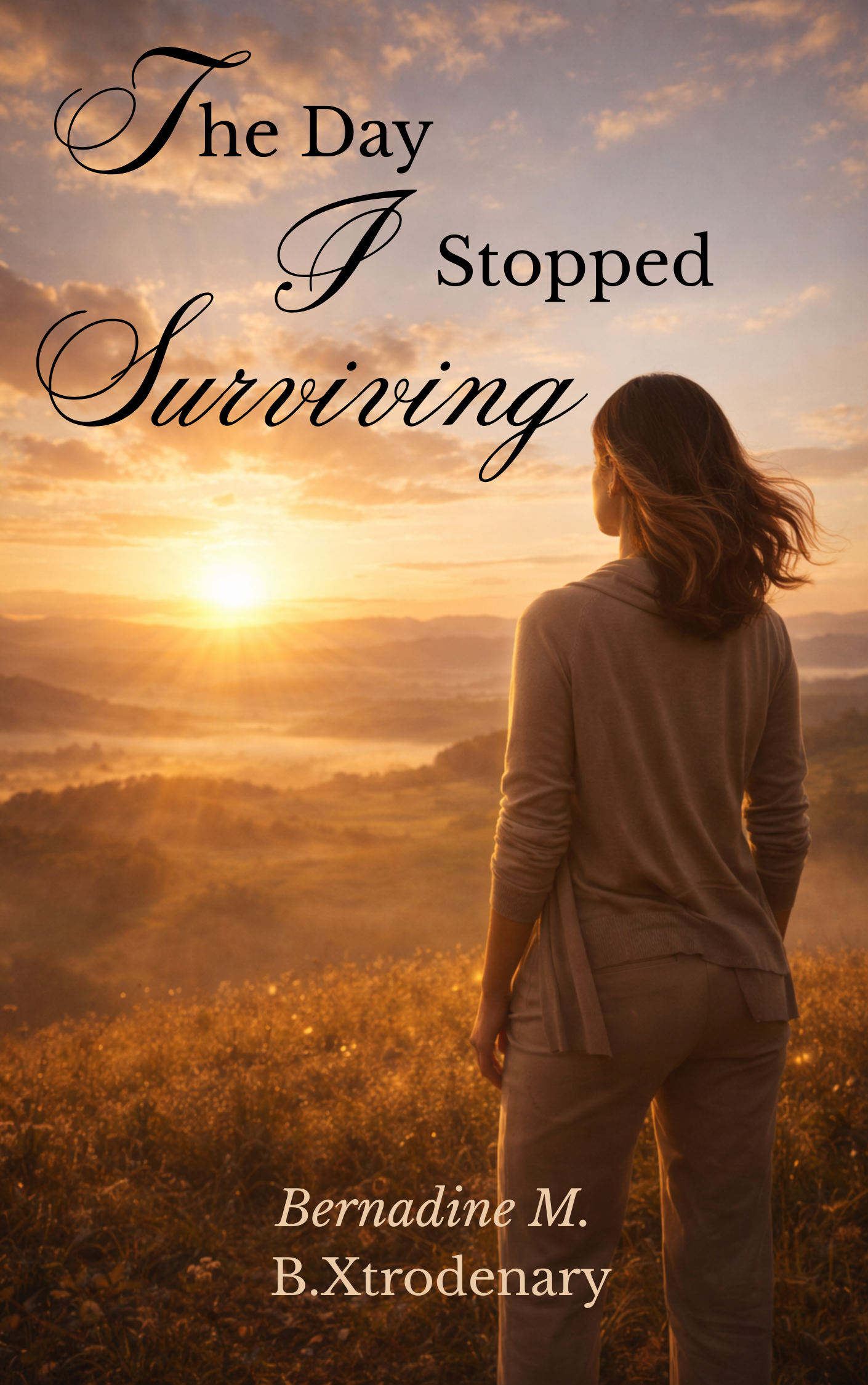 The Day I Stopped Surviving | Inspirational Short Story & Reflection Book | Digital Download