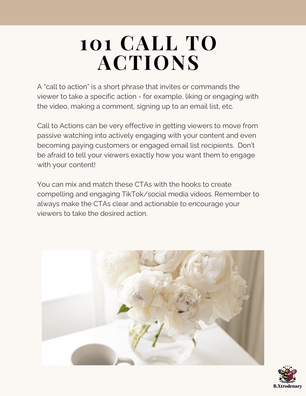 Social Media Content Guide | 100+ Hooks, 90-Day Content Plan & 300+ AI Prompts | Digital Download