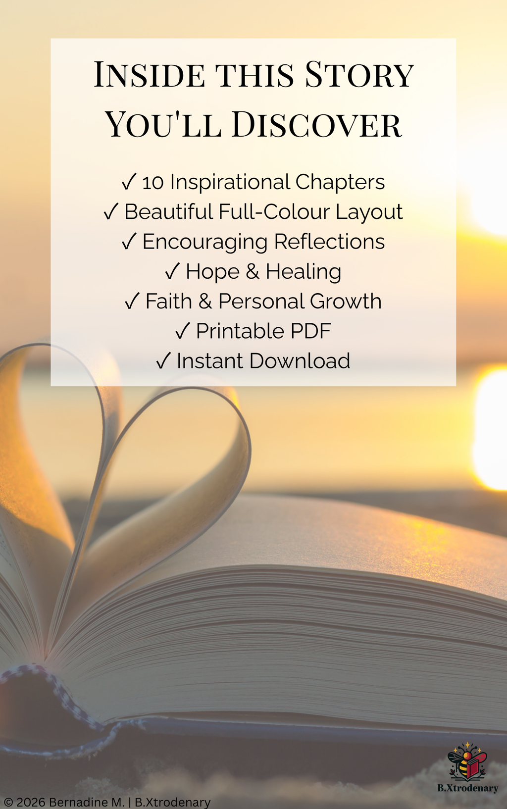 The Day I Stopped Surviving | Inspirational Short Story & Reflection Book | Digital Download